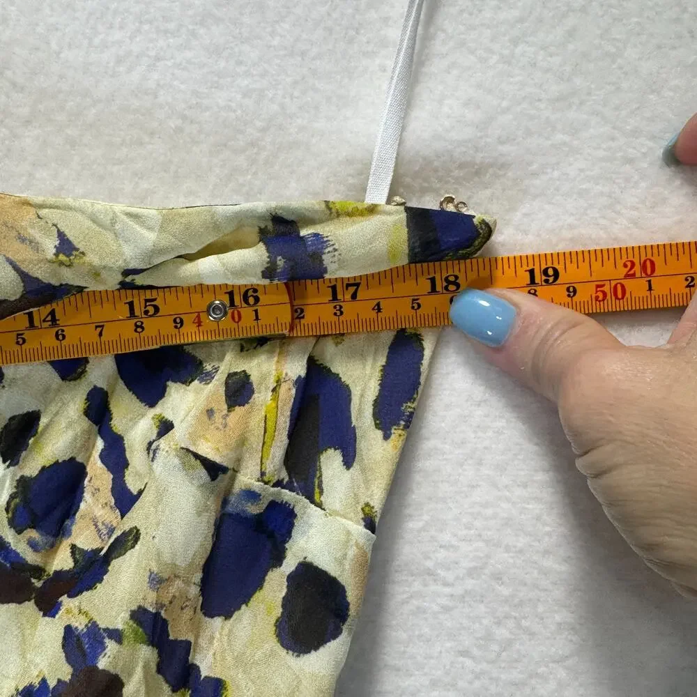 shona joy Kinetic Asymmetric Panel Abstract Eutopian Dress, Size 8, Rt. $420 - Picture 6 of 11
